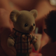 A screenshot of Sylvanian Families characters as seen in the Hulu series Pen15